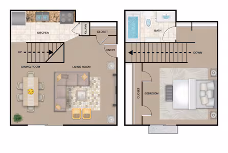 Unit 04-2167 04-2167 floor plan